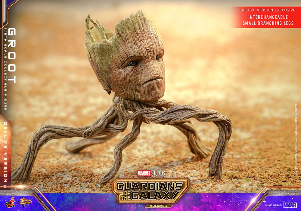 Groot (Deluxe Version) 1/6 Guardianes de la Galaxia vol. 3 Figura Movie Masterpiece