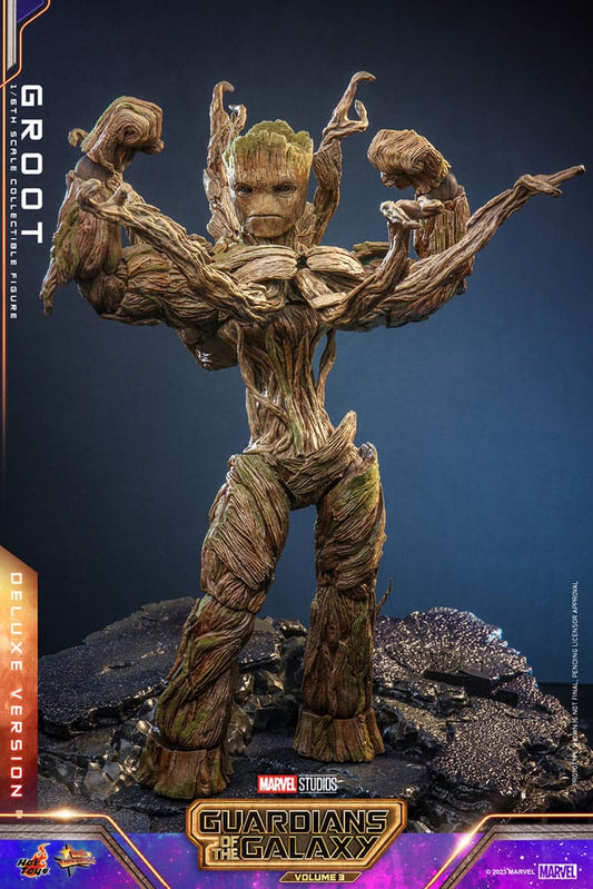 Groot (Deluxe Version) 1/6 Guardianes de la Galaxia vol. 3 Figura Movie Masterpiece