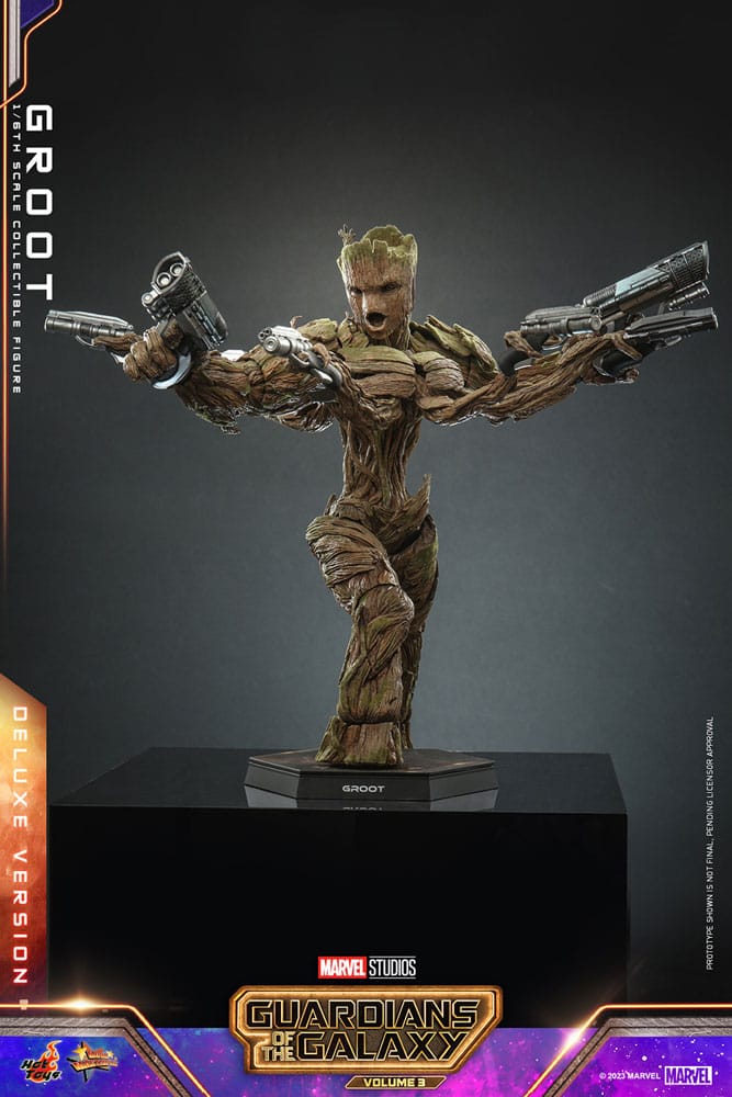 Groot (Deluxe Version) 1/6 Guardianes de la Galaxia vol. 3 Figura Movie Masterpiece