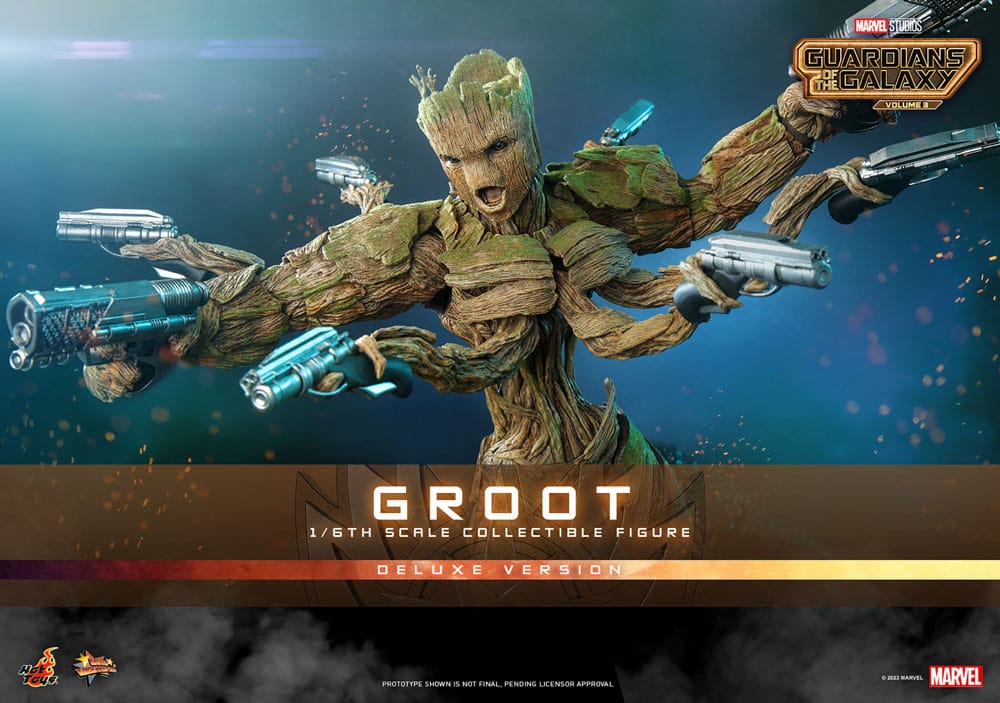 Groot (Deluxe Version) 1/6 Guardianes de la Galaxia vol. 3 Figura Movie Masterpiece