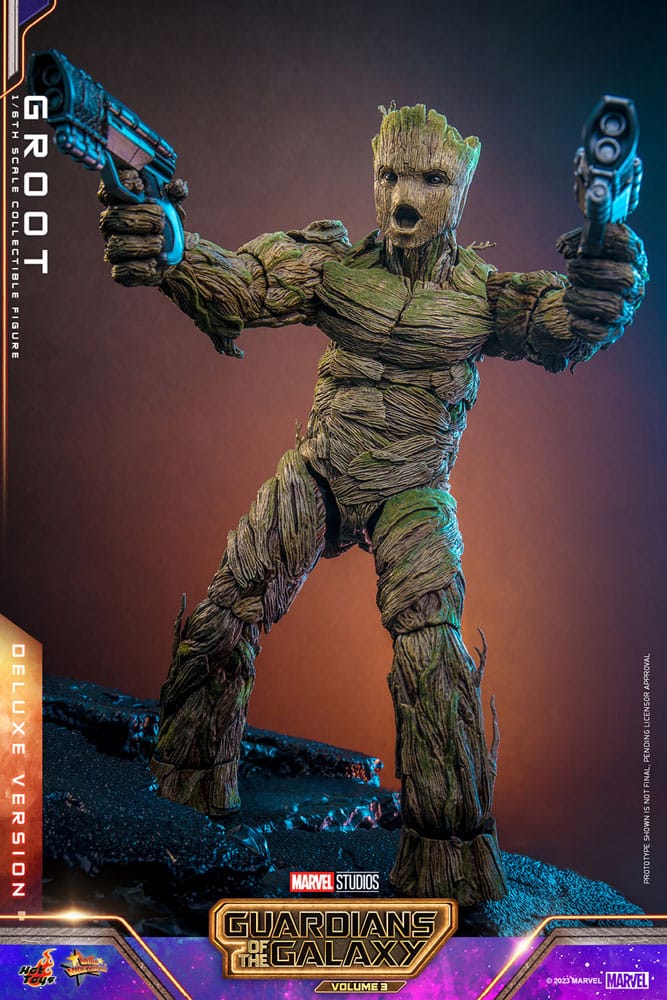 Groot (Deluxe Version) 1/6 Guardianes de la Galaxia vol. 3 Figura Movie Masterpiece