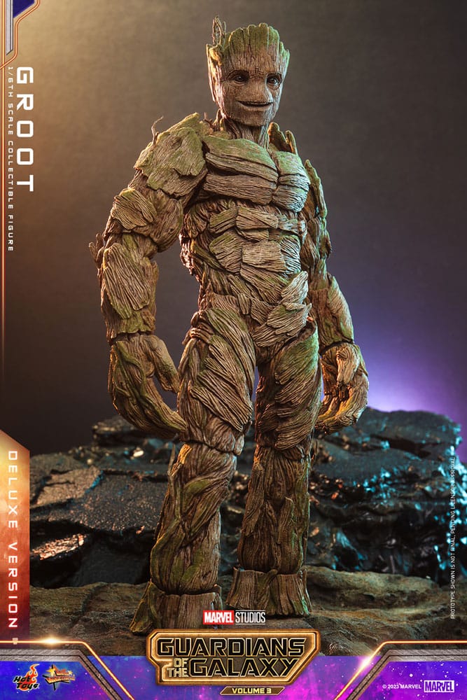 Groot (Deluxe Version) 1/6 Guardianes de la Galaxia vol. 3 Figura Movie Masterpiece