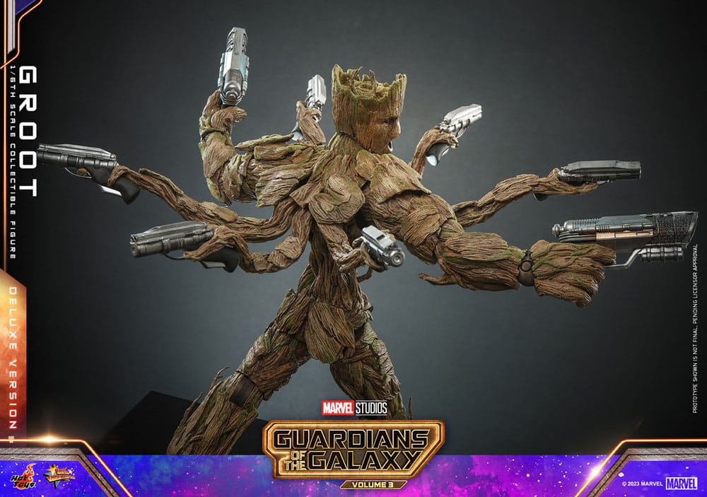 Groot (Deluxe Version) 1/6 Guardianes de la Galaxia vol. 3 Figura Movie Masterpiece