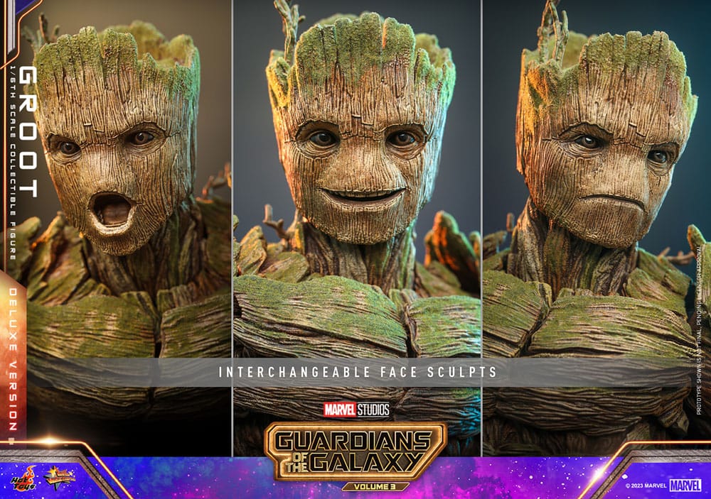 Groot (Deluxe Version) 1/6 Guardianes de la Galaxia vol. 3 Figura Movie Masterpiece