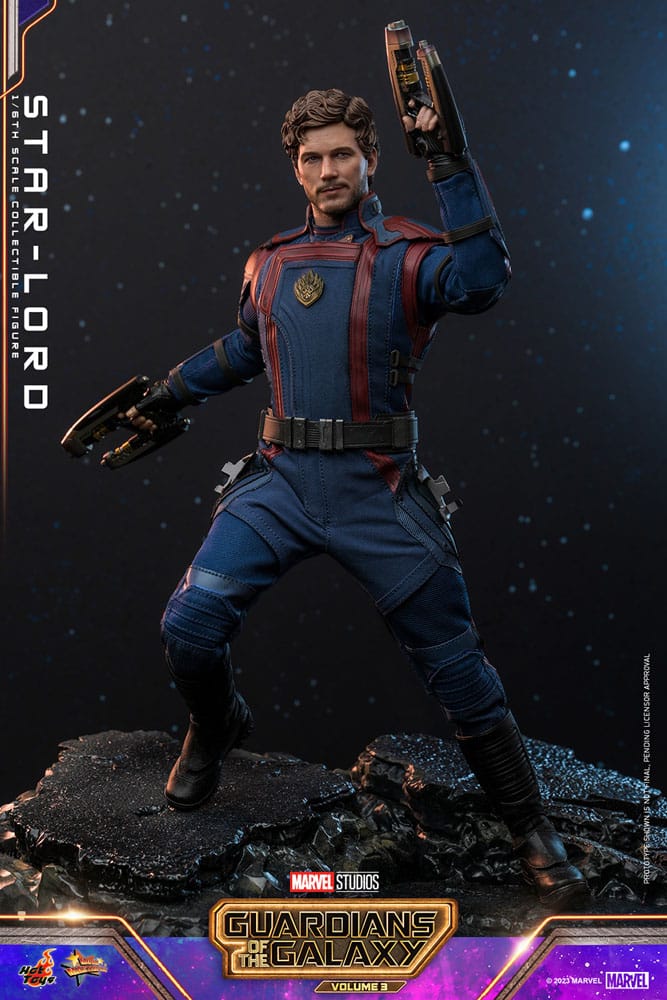 Star-Lord 1/6 Guardianes de la Galaxia vol. 3 Figura Movie Masterpiece