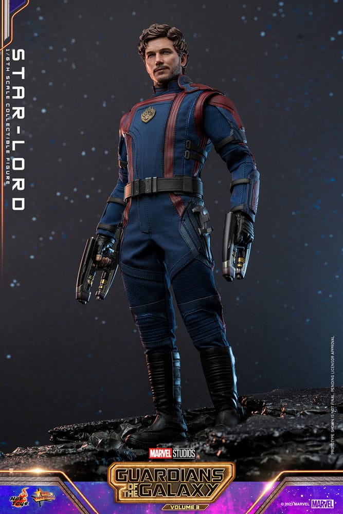 Star-Lord 1/6 Guardianes de la Galaxia vol. 3 Figura Movie Masterpiece