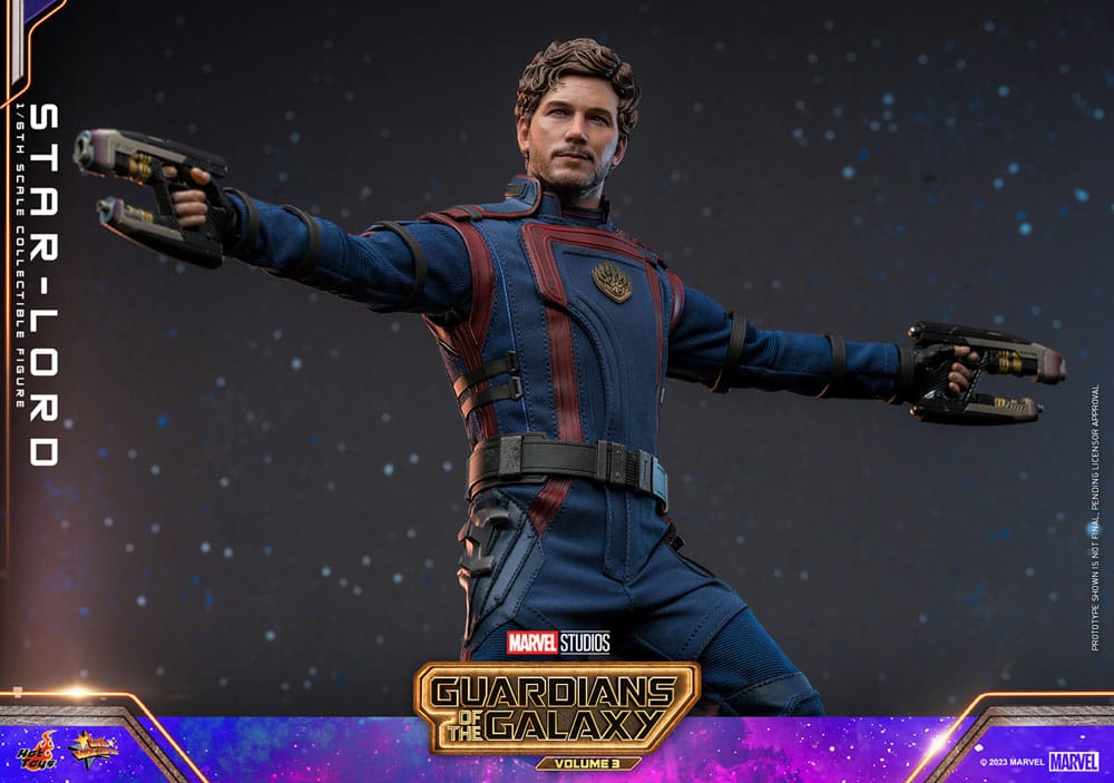 Star-Lord 1/6 Guardianes de la Galaxia vol. 3 Figura Movie Masterpiece