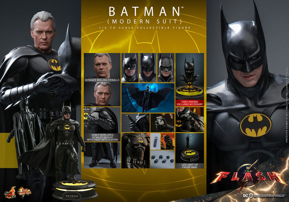 Batman (Modern Suit) 1/6 The Flash Figura Movie Masterpiece