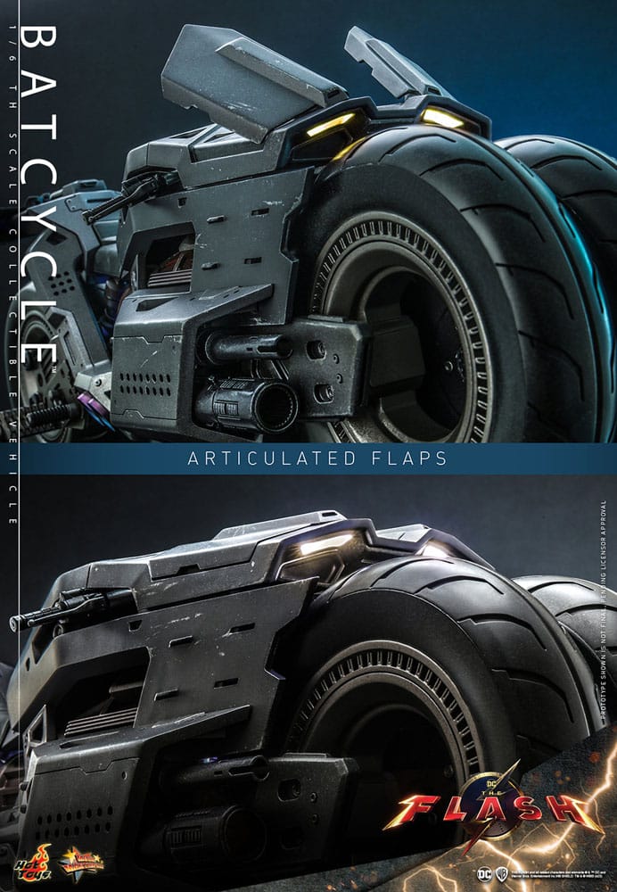 🔴PRE-ORDER Batcycle 1/6 The Flash Vehículo Movie Masterpiece