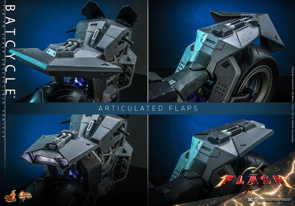 🔴PRE-ORDER Batcycle 1/6 The Flash Vehículo Movie Masterpiece