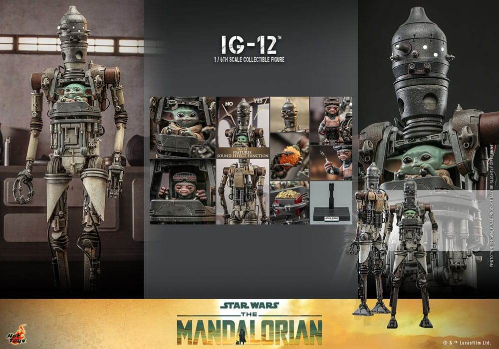 🔴PRE-ORDER IG-12 1/6 Star Wars: The Mandalorian Figura