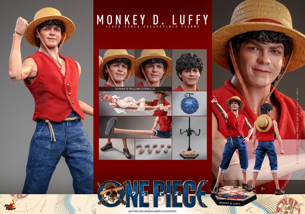 🔴PRE-ORDER Monkey D. Luffy 1/6 One Piece (Netflix) Figura