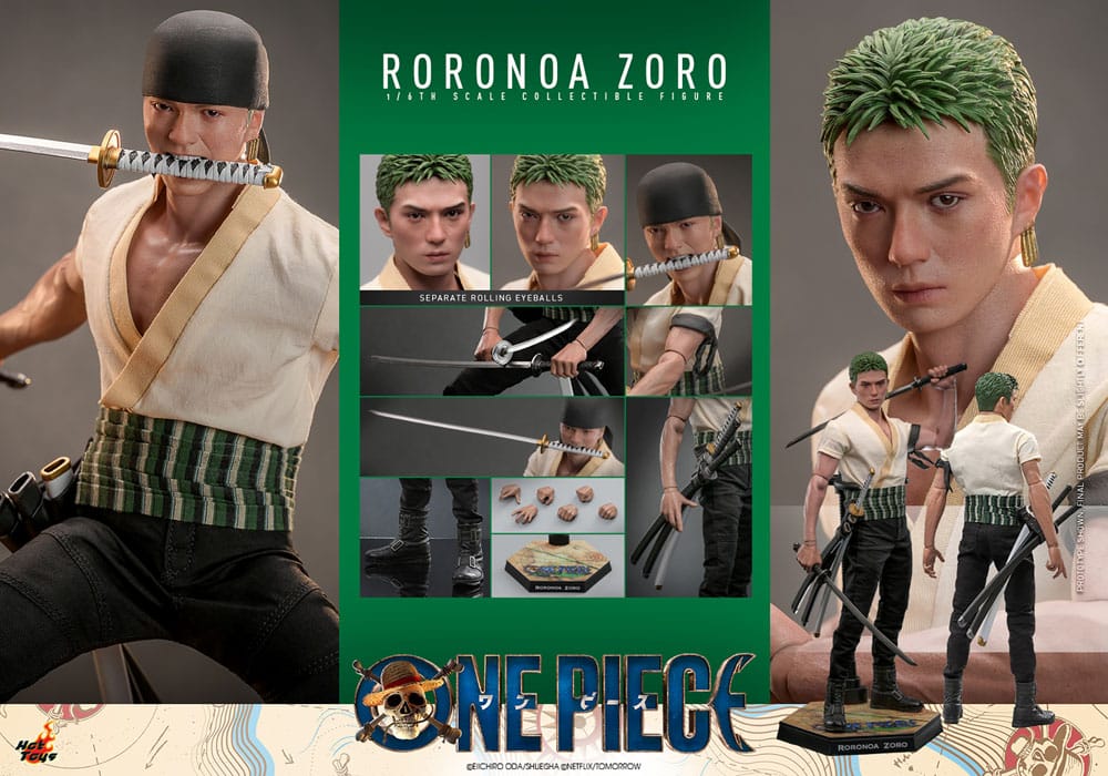 🔴PRE-ORDER Roronoa Zoro 1/6 One Piece (Netflix) Figura