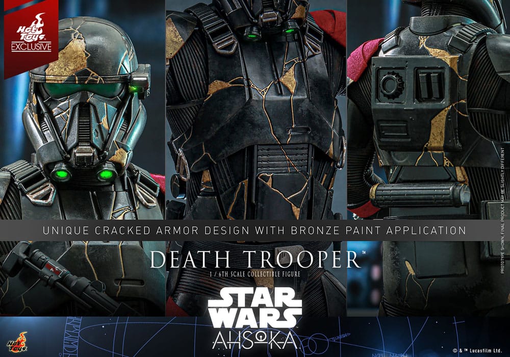Death Trooper Hot Toys Exclusive 1/6 Star Wars: Ahsoka Figura Television Masterpiece