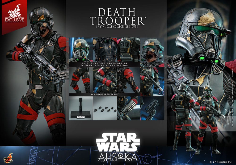 Death Trooper Hot Toys Exclusive 1/6 Star Wars: Ahsoka Figura Television Masterpiece