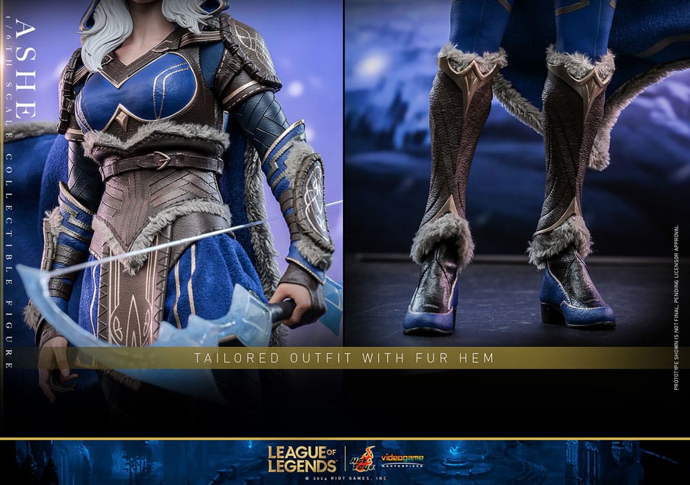 🔴PRE-ORDER Ashe 1/6 League of Legends Figura Video Game Masterpiece