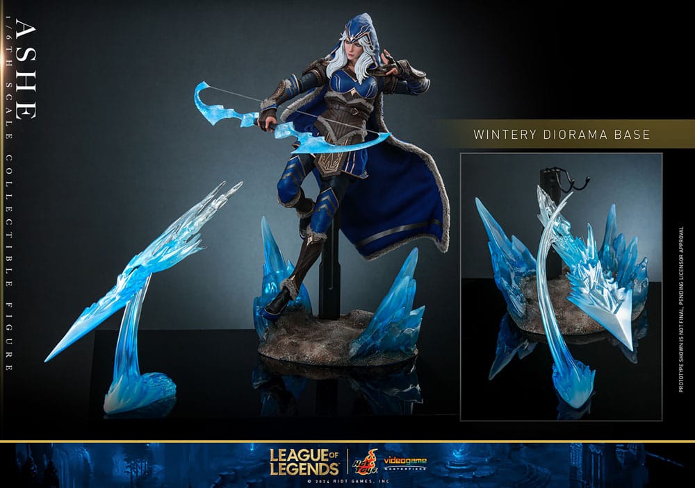 🔴PRE-ORDER Ashe 1/6 League of Legends Figura Video Game Masterpiece