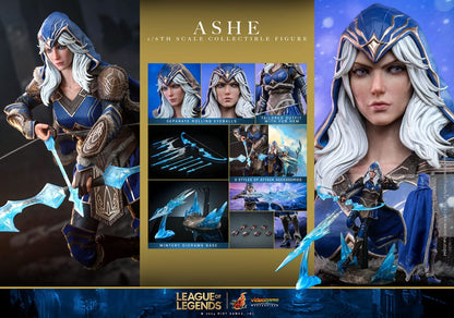 🔴PRE-ORDER Ashe 1/6 League of Legends Figura Video Game Masterpiece