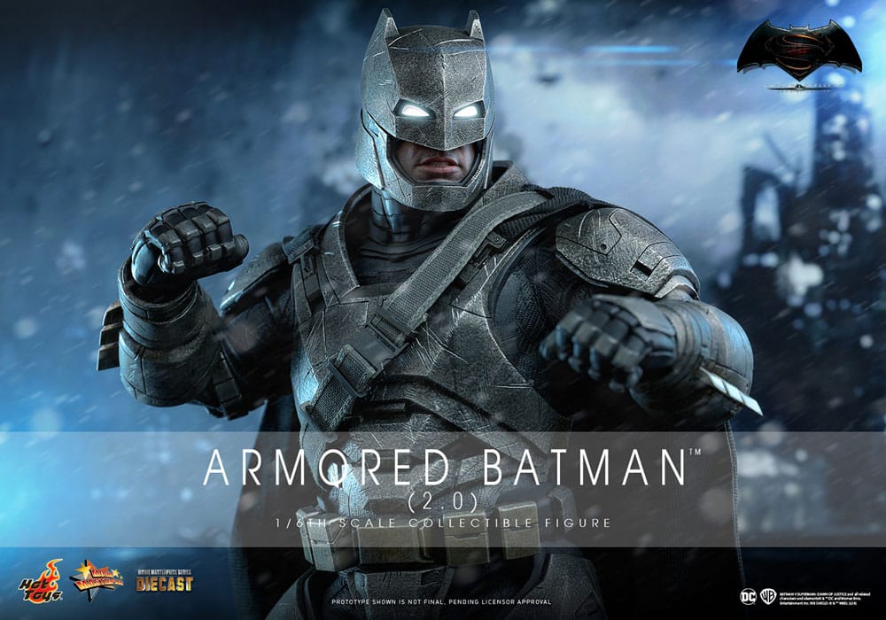 🔴PRE-ORDER Armored Batman 2.0 1/6 Batman v Superman: El amanecer de la justicia Figura Movie Masterpiece