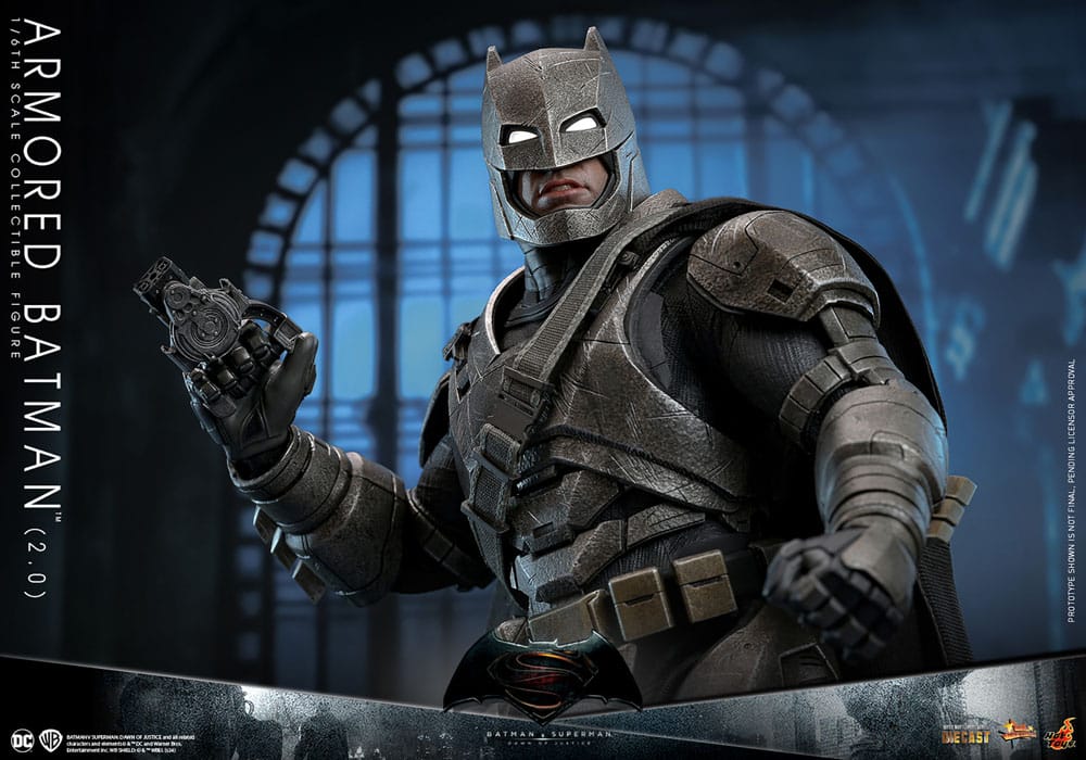 🔴PRE-ORDER Armored Batman 2.0 1/6 Batman v Superman: El amanecer de la justicia Figura Movie Masterpiece