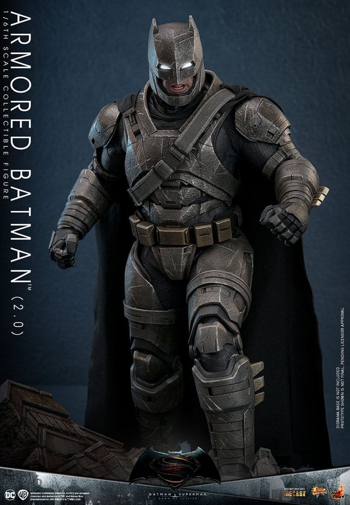 🔴PRE-ORDER Armored Batman 2.0 1/6 Batman v Superman: El amanecer de la justicia Figura Movie Masterpiece