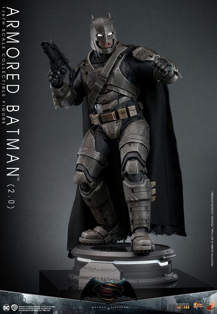 🔴PRE-ORDER Armored Batman 2.0 1/6 Batman v Superman: El amanecer de la justicia Figura Movie Masterpiece