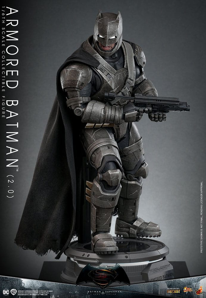 🔴PRE-ORDER Armored Batman 2.0 1/6 Batman v Superman: El amanecer de la justicia Figura Movie Masterpiece