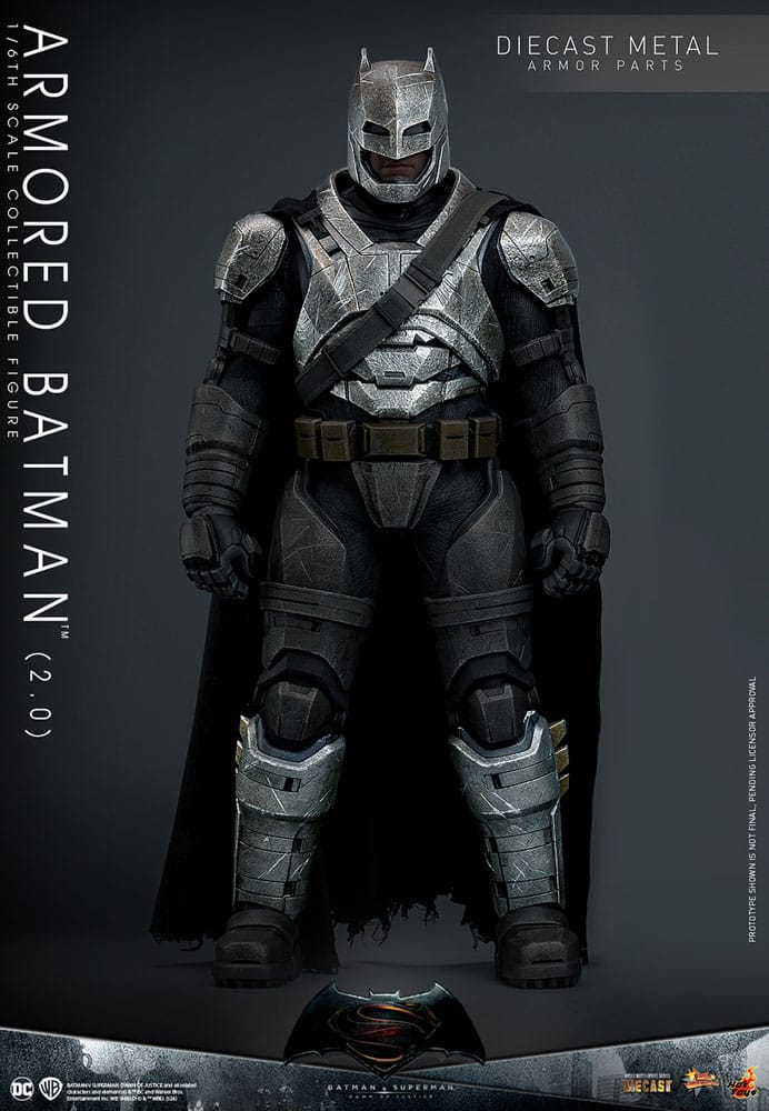 🔴PRE-ORDER Armored Batman 2.0 1/6 Batman v Superman: El amanecer de la justicia Figura Movie Masterpiece