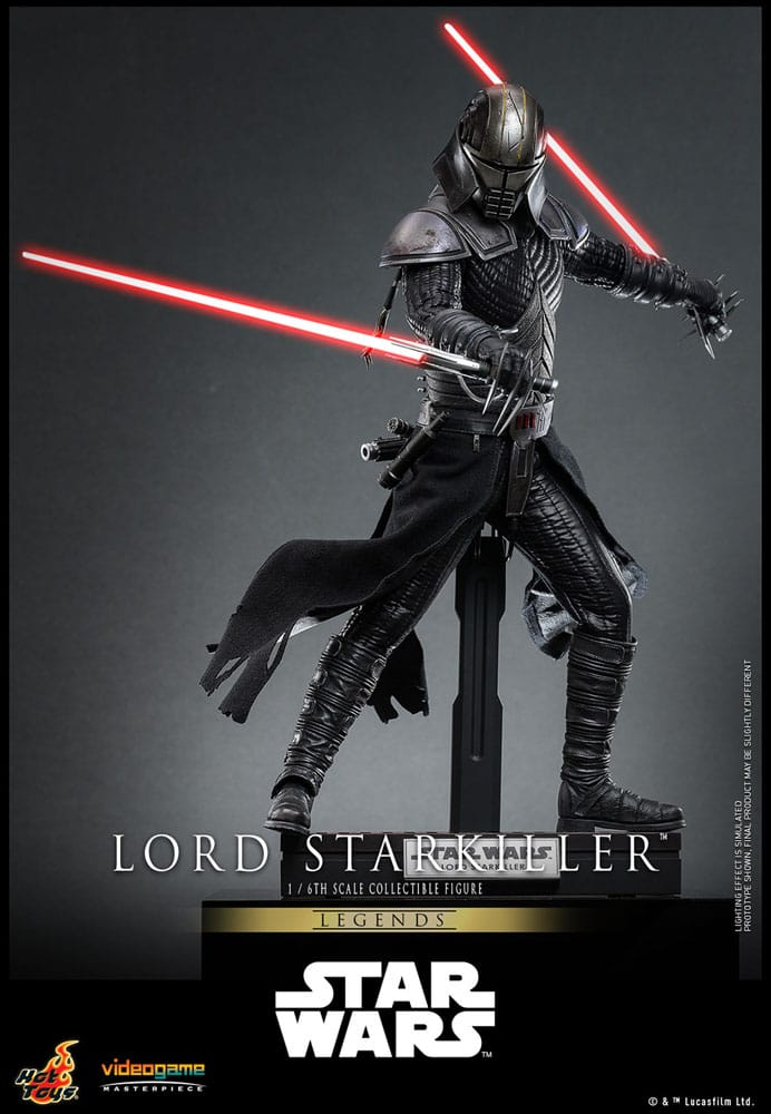Lord Starkiller 1/6 Star Wars Legends Figura Videogame Masterpiece