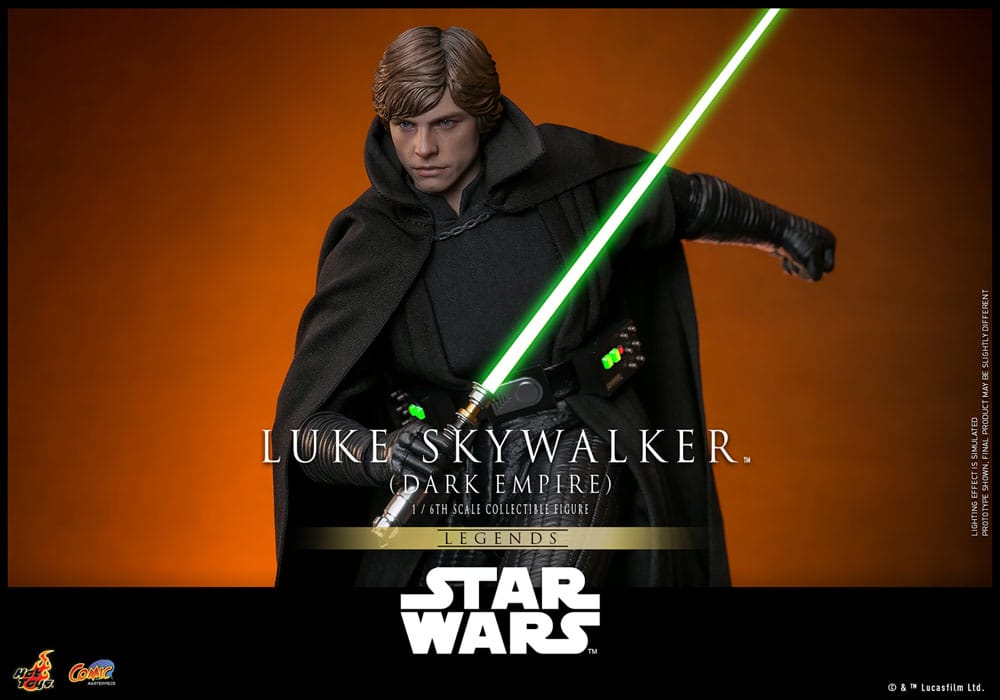 🔴PRE-ORDER Luke Skywalker 1/6 Star Wars: Dark Empire Figura Comic Masterpiece