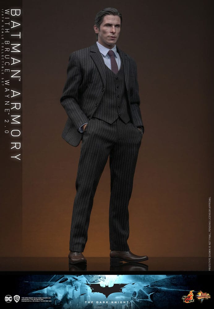 🔴PRE-ORDER Batman Armory with Bruce Wayne (2.0) 1/6 El caballero oscuro Figuras y Diorama Movie Masterpiece
