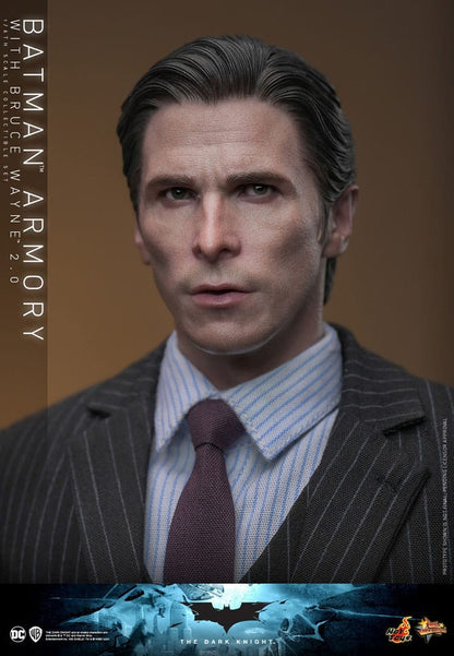🔴PRE-ORDER Batman Armory with Bruce Wayne (2.0) 1/6 El caballero oscuro Figuras y Diorama Movie Masterpiece