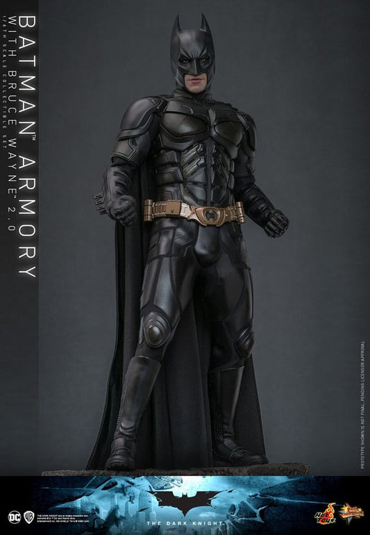 🔴PRE-ORDER Batman Armory with Bruce Wayne (2.0) 1/6 El caballero oscuro Figuras y Diorama Movie Masterpiece