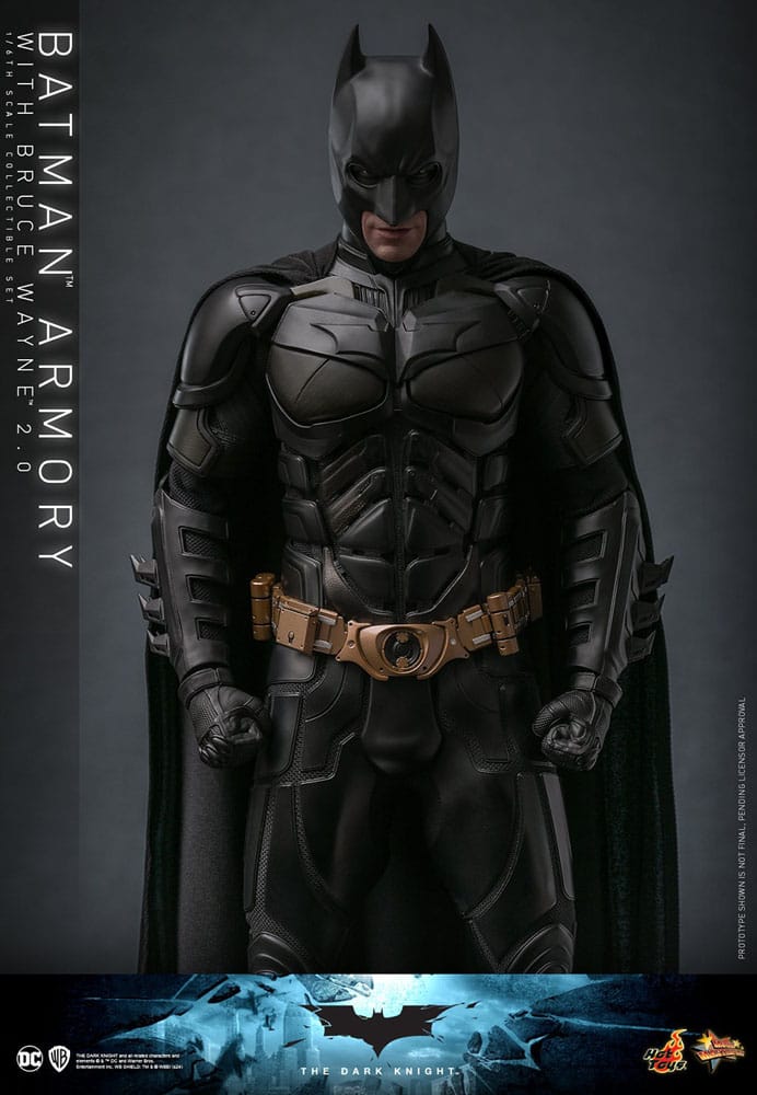 🔴PRE-ORDER Batman Armory with Bruce Wayne (2.0) 1/6 El caballero oscuro Figuras y Diorama Movie Masterpiece