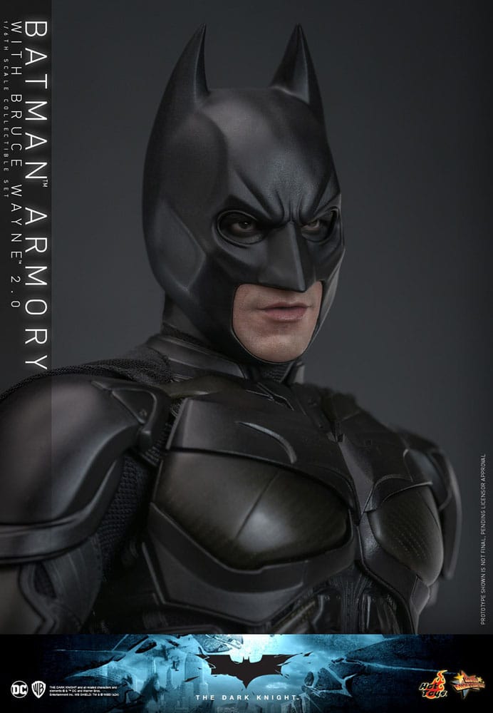 🔴PRE-ORDER Batman Armory with Bruce Wayne (2.0) 1/6 El caballero oscuro Figuras y Diorama Movie Masterpiece