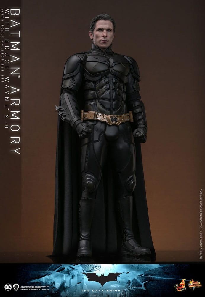 🔴PRE-ORDER Batman Armory with Bruce Wayne (2.0) 1/6 El caballero oscuro Figuras y Diorama Movie Masterpiece