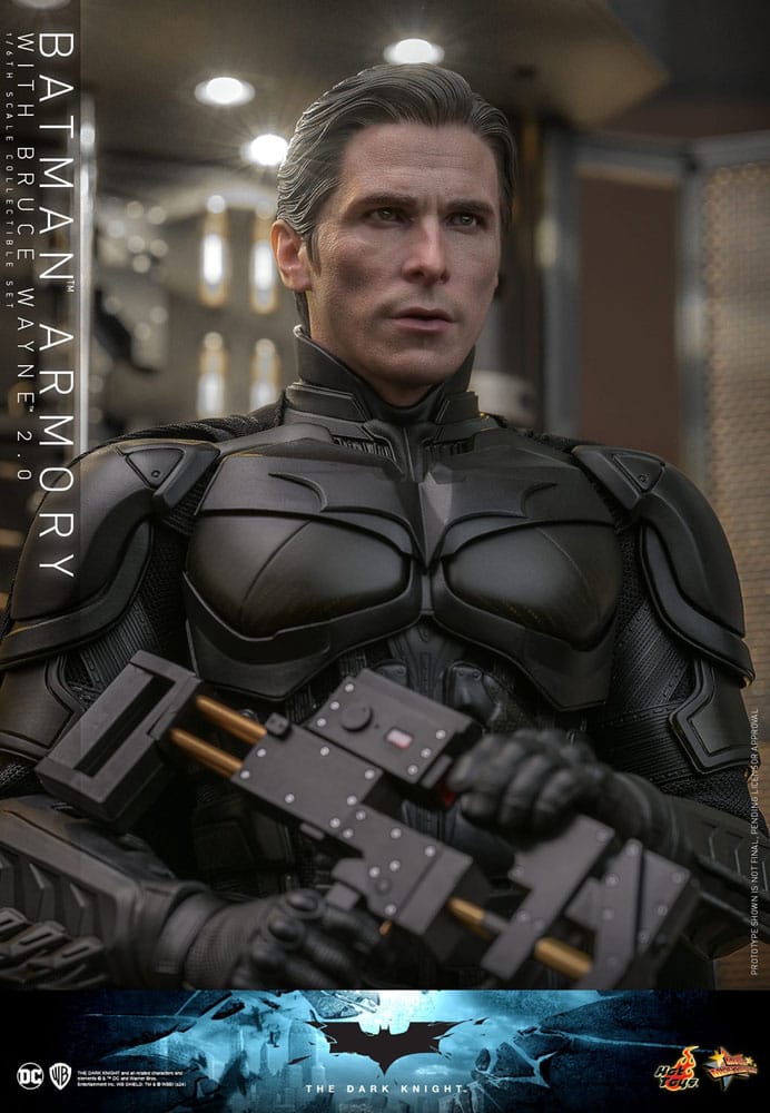 🔴PRE-ORDER Batman Armory with Bruce Wayne (2.0) 1/6 El caballero oscuro Figuras y Diorama Movie Masterpiece