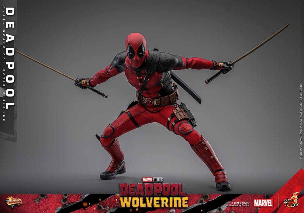 🔴PRE-ORDER Deadpool 1/6 Deadpool & Wolverine Movie Masterpiece Figura