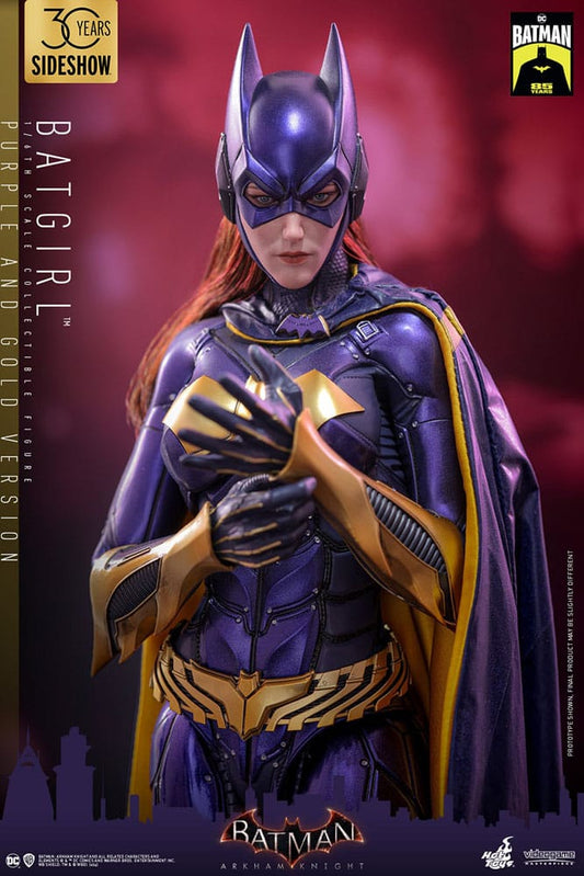 🔴PRE-ORDER Batgirl (Purple and Gold Version) Exclusive 1/6 Batman Arkham Knight Figura Videogame Masterpiece