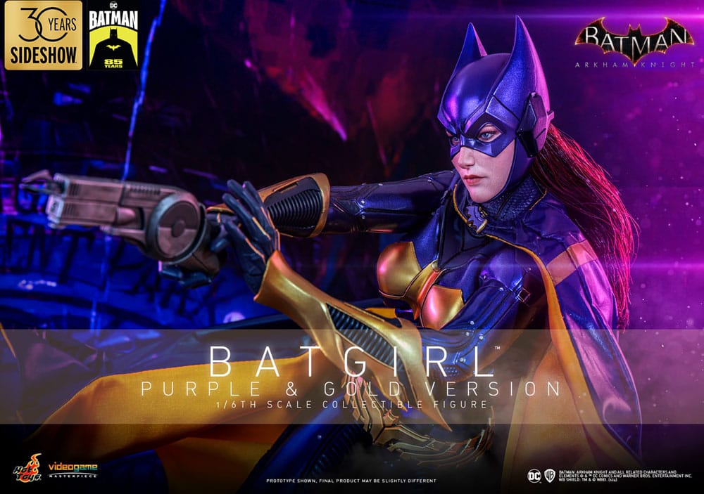 🔴PRE-ORDER Batgirl (Purple and Gold Version) Exclusive 1/6 Batman Arkham Knight Figura Videogame Masterpiece