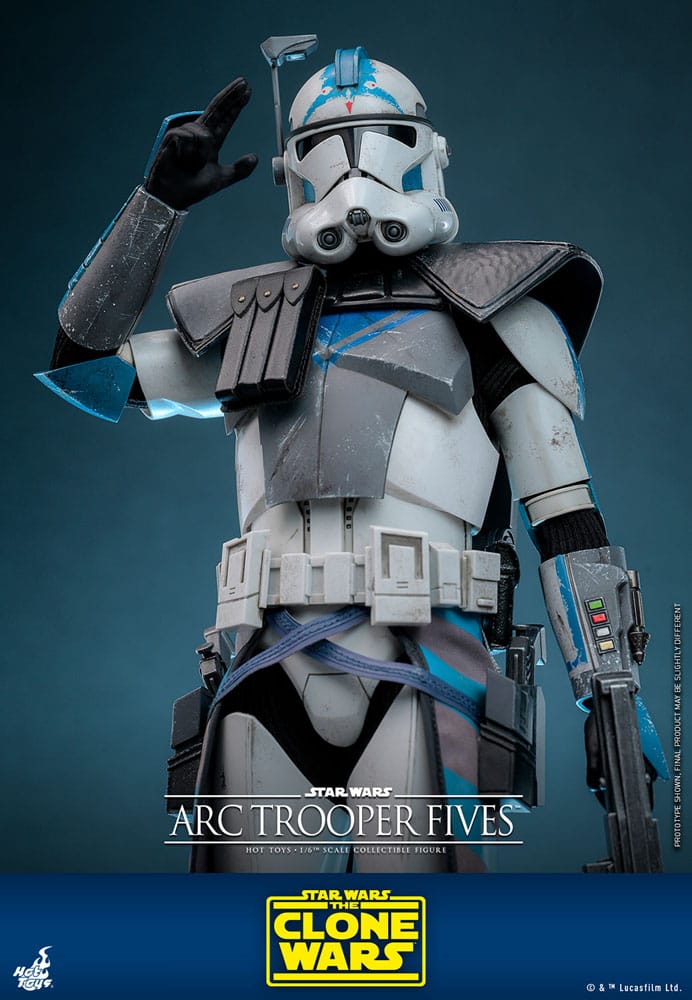 🔴PRE-ORDER Arc Trooper Fives 1/6 Star Wars: The Clone Wars Figura