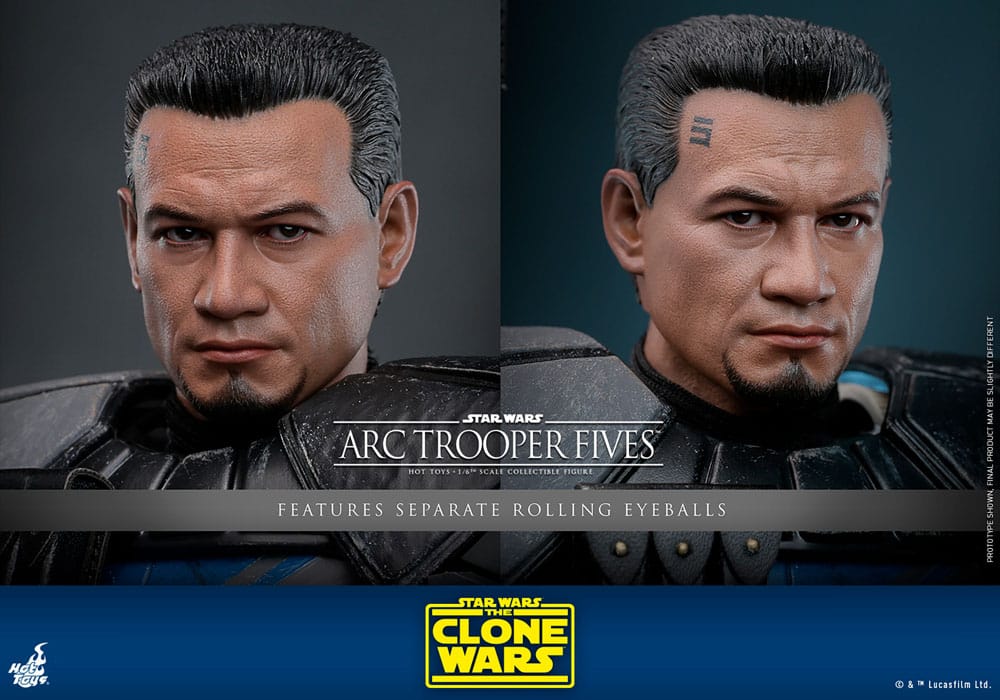 🔴PRE-ORDER Arc Trooper Fives 1/6 Star Wars: The Clone Wars Figura