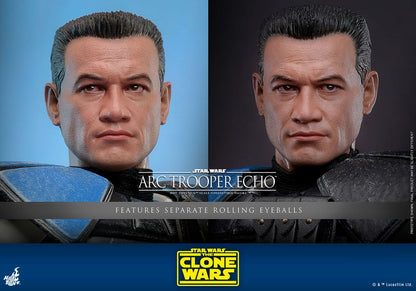 🔴PRE-ORDER Arc Trooper Echo 1/6 Star Wars:: The Clone Wars Figura