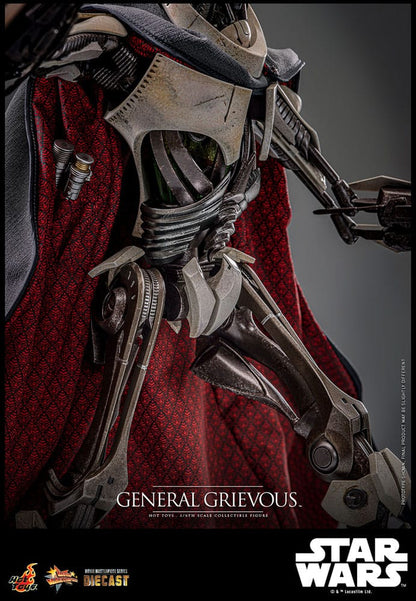 🔴PRE-ORDER General Grievous 1/6 Star Wars Figura Movie Masterpiece Diecast