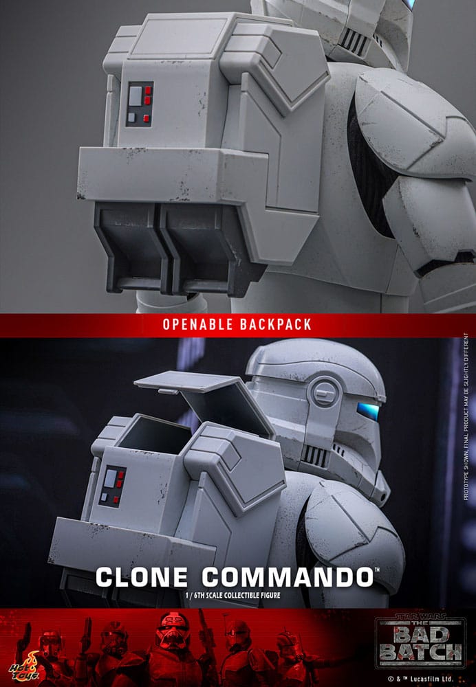 🔴PRE-ORDER Clone Commando 1/6 Star Wars: The Bad Batch Figura