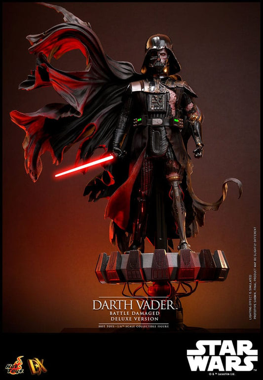 🔴PRE-ORDER Darth Vader (Battle Damaged) Deluxe Version 1/6 Star Wars Figura