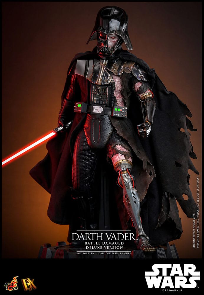 🔴PRE-ORDER Darth Vader (Battle Damaged) Deluxe Version 1/6 Star Wars Figura