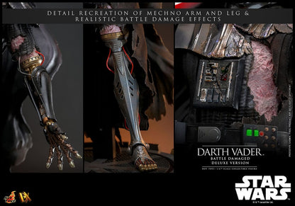 🔴PRE-ORDER Darth Vader (Battle Damaged) Deluxe Version 1/6 Star Wars Figura