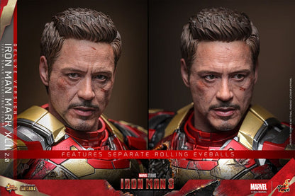 🔴PRE-ORDER Iron Man Mark XLII (2.0) Deluxe 1/6 Iron Man 3 Figura Movie Masterpiece Diecast