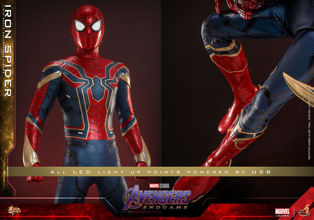 🔴PRE-ORDER Iron Spider 1/6 Vengadores: Endgame Movie Masterpiece Figura
